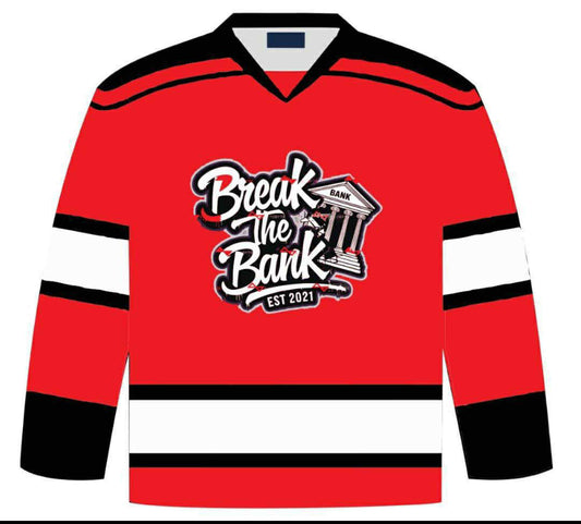 BTB Red Hockey Jersey